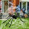 Halloween Decorations Outdoor, 17.7Ft Giant Spider Web and 47" Scary Spider, Large Spider Web for Party Lawn Yard Indoor Outdoor Halloween Decor